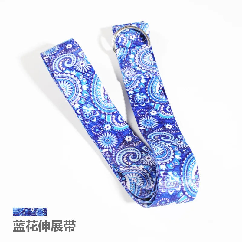 Vintage Yoga Strap 2.5M | Cotton Stretching Band for Dance and Fitness lifestyle view