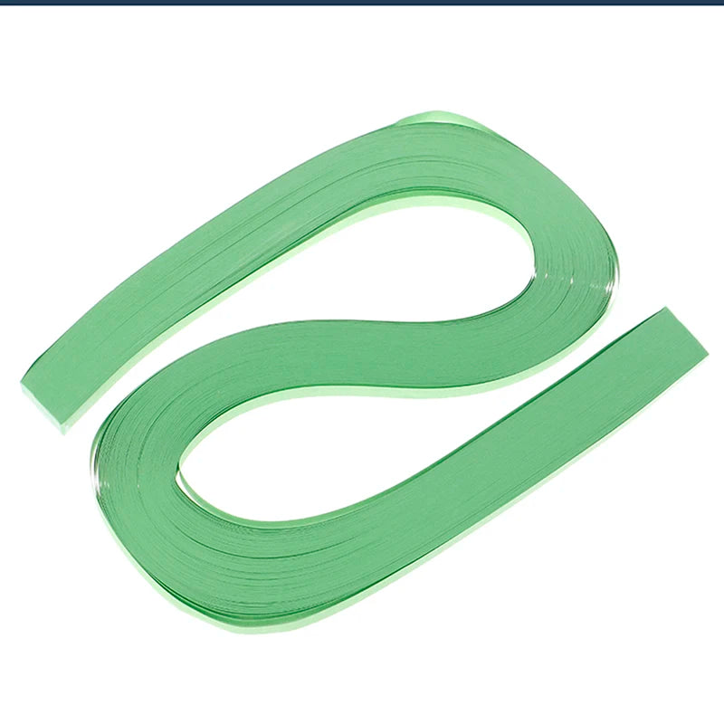 120pcs/pack Rainbow Paper Quilling Strips Set 5mm 53cm Flower Gift Paper For Craft additional angle