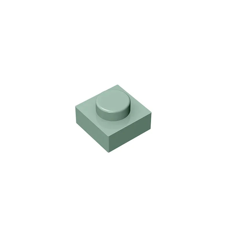 Gobricks GDS-501 Plate 1 x 1 | Compatible Building Block for Creative Builds detail view
