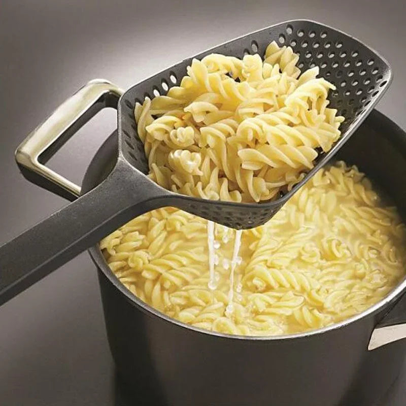 Creative Cooking Shovels Food Strainer Scoop Drain Gadgets Large Colander Soup Filter Ho detail view