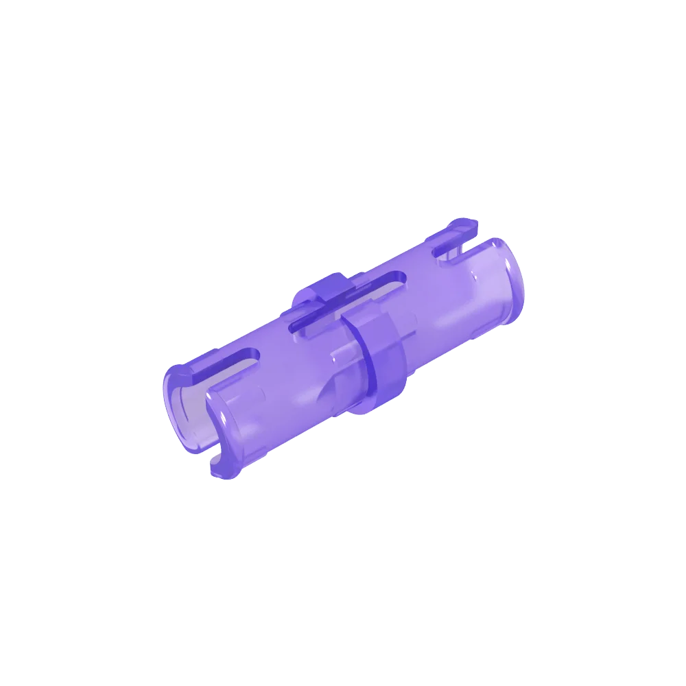 Gobricks GDS-889 Technical Pin with Friction Ridges | Compatible Building Block close-up view