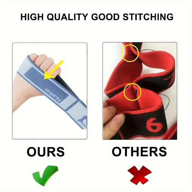 Yoga Stretching Belt | Elastic Resistance Band with Loop Design for Pilates lifestyle view