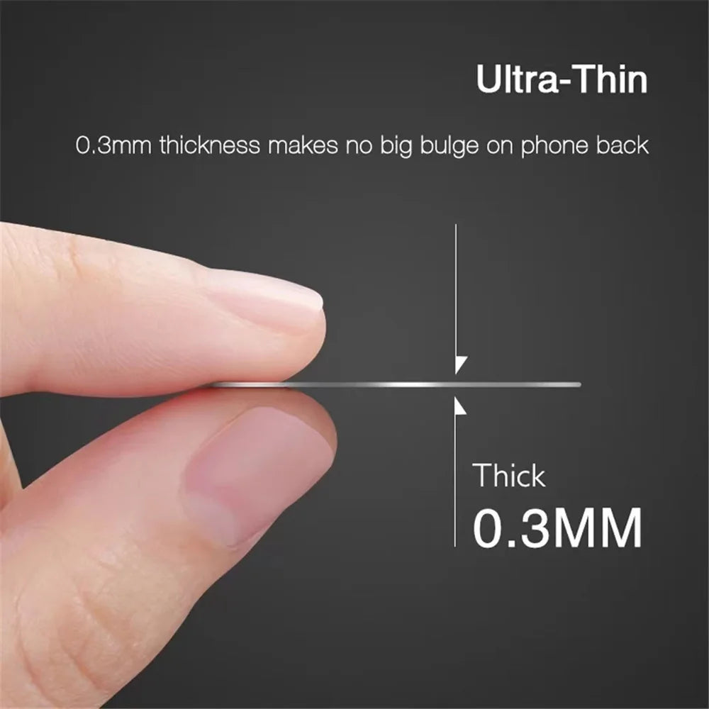 Thin Metal Plate Disk For Magnetic Car Phone Holder Iron Sheet Sticker Disk For Mag additional angle