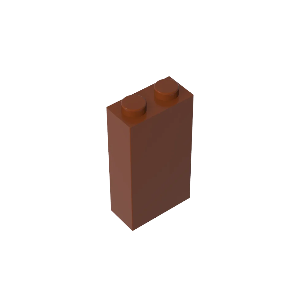 Gobricks GDS-1405 Brick 1 x 2 x 3 | Compatible Building Block for DIY alternate view