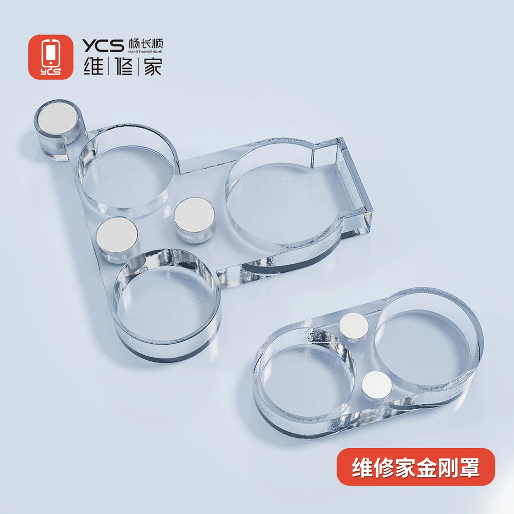 YCS Magnetic Camera Lens Cover | iPhone 16 15 14 13 Repair Protection lifestyle view