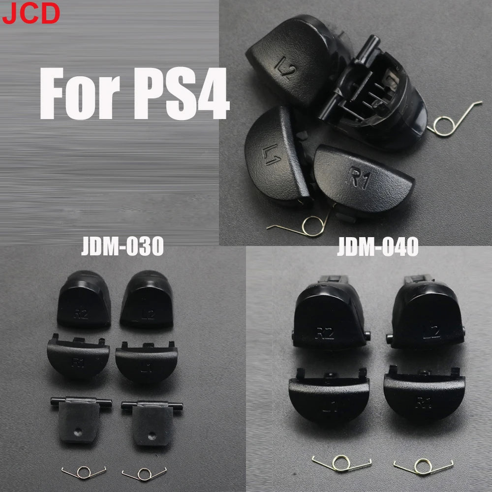 PS5 PS4 Controller Trigger Button Set L1 R1 L2 R2 with Springs | Replacement Repair Parts