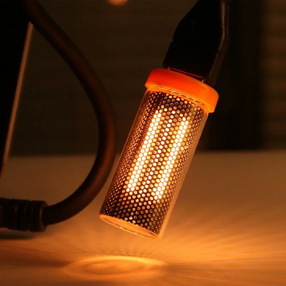 USB Plug-In Glass Bottle Night Light | Color-Changing Ambient Decor Lamp lifestyle view