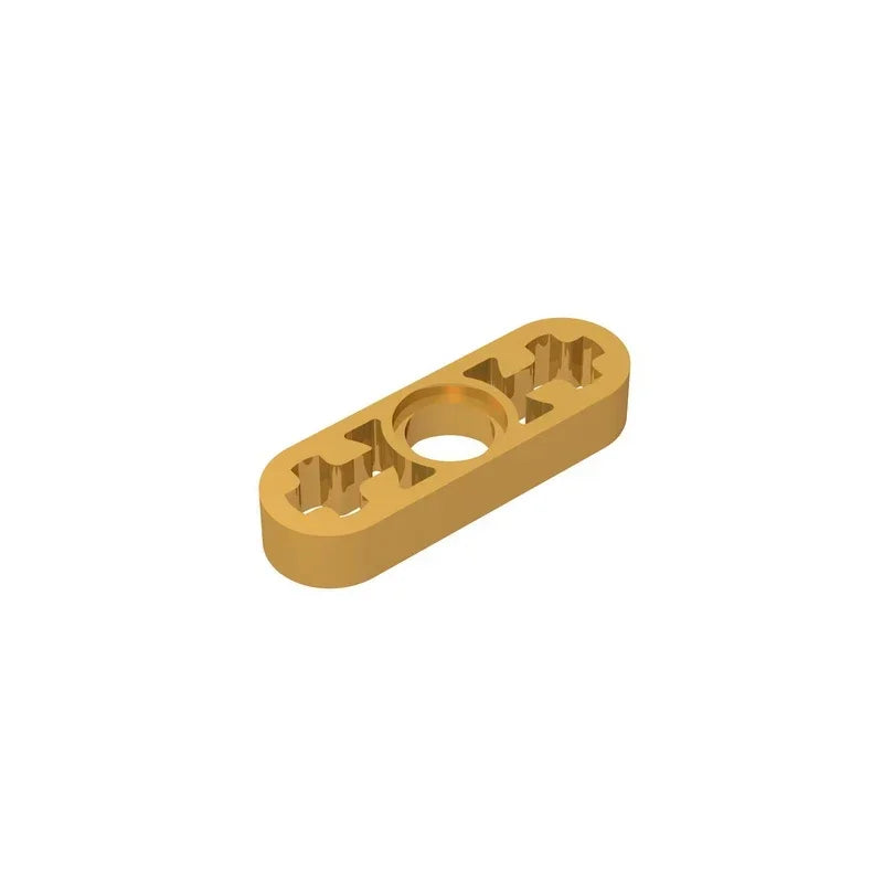 Gobricks GDS-689 Technical Liftarm Thin 1 x 3 | Building Block with Axle Holes Compati close-up view