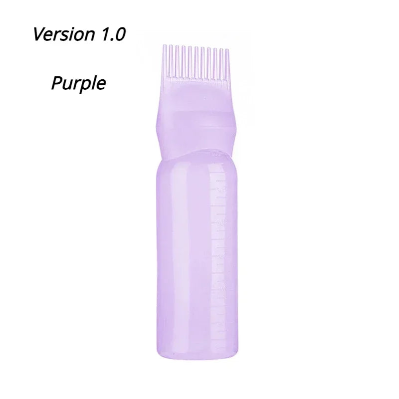 Silicone Shampoo Brush Head Scalp Massage Comb Hair Dye Tint Oil Applicator Bottle wi alternate view