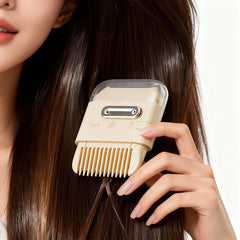 Double-Headed Manual Hair Cutting Tool 6-in-1 Trimmer Comb Bang Thinning Remover Salo alternate view