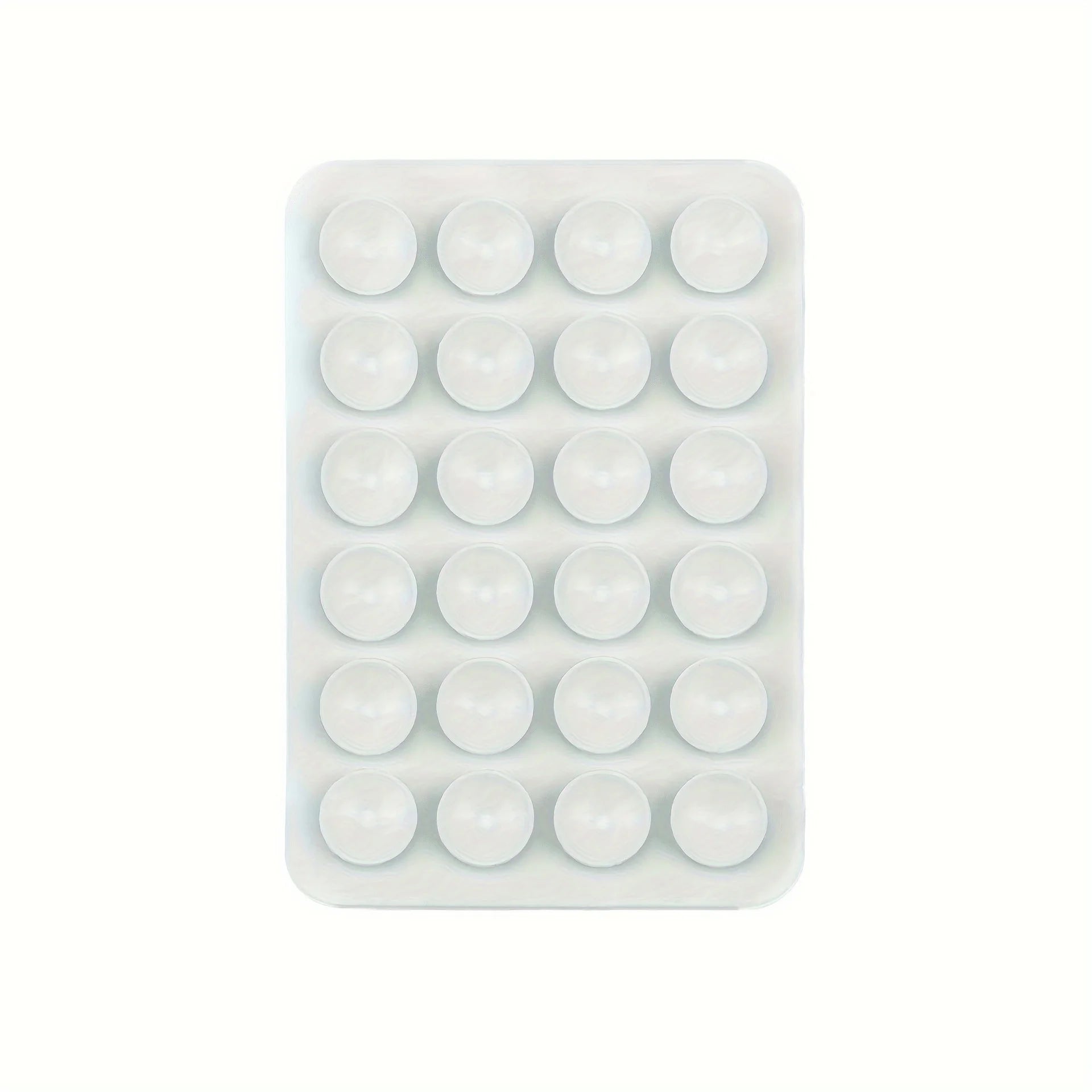 2PCS Silicone Suction Phone Holder Mat Multi-functional Suction Cup Phone Stand Squar alternate view