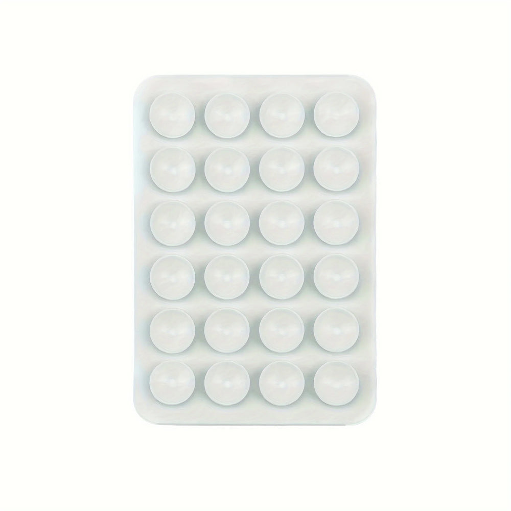 2PCS Silicone Suction Phone Holder Mat Multi-functional Suction Cup Phone Stand Squar alternate view