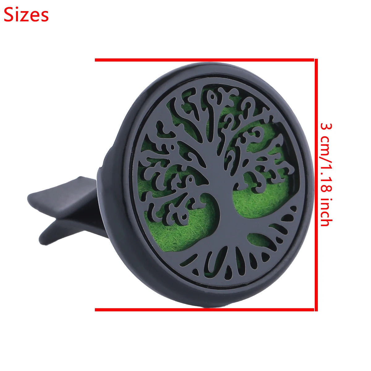 Car Air Freshener Diffuser with 10 Gaskets