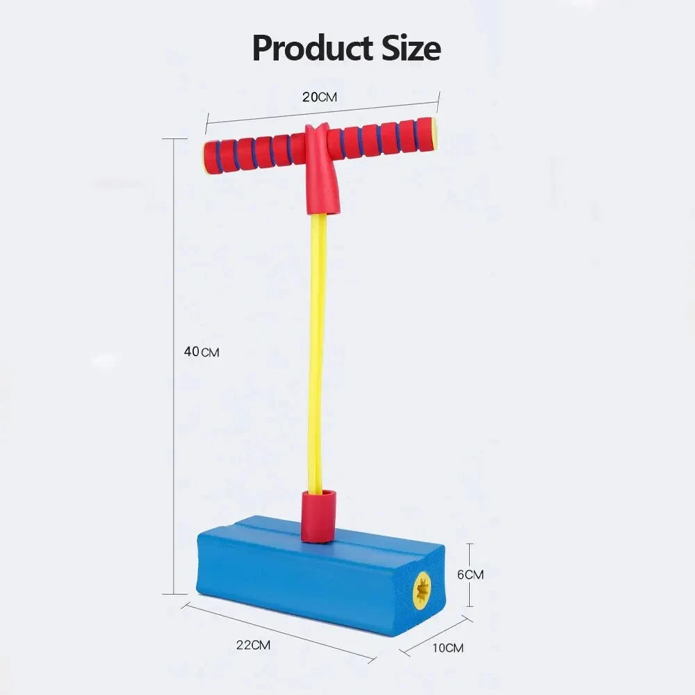 Gifts for 3+Old Boys Girls Foam Pogo Jumper for Kids Outdoor Toys for Autistic Kids T lifestyle view