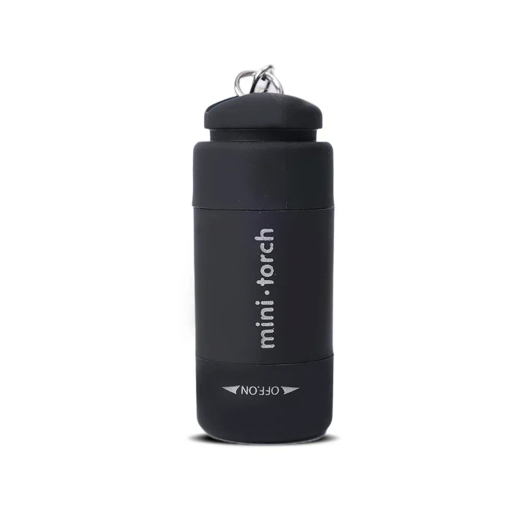 Portable Mini Flashlight Keychain Light | USB Rechargeable LED Keychain Torch alternate view