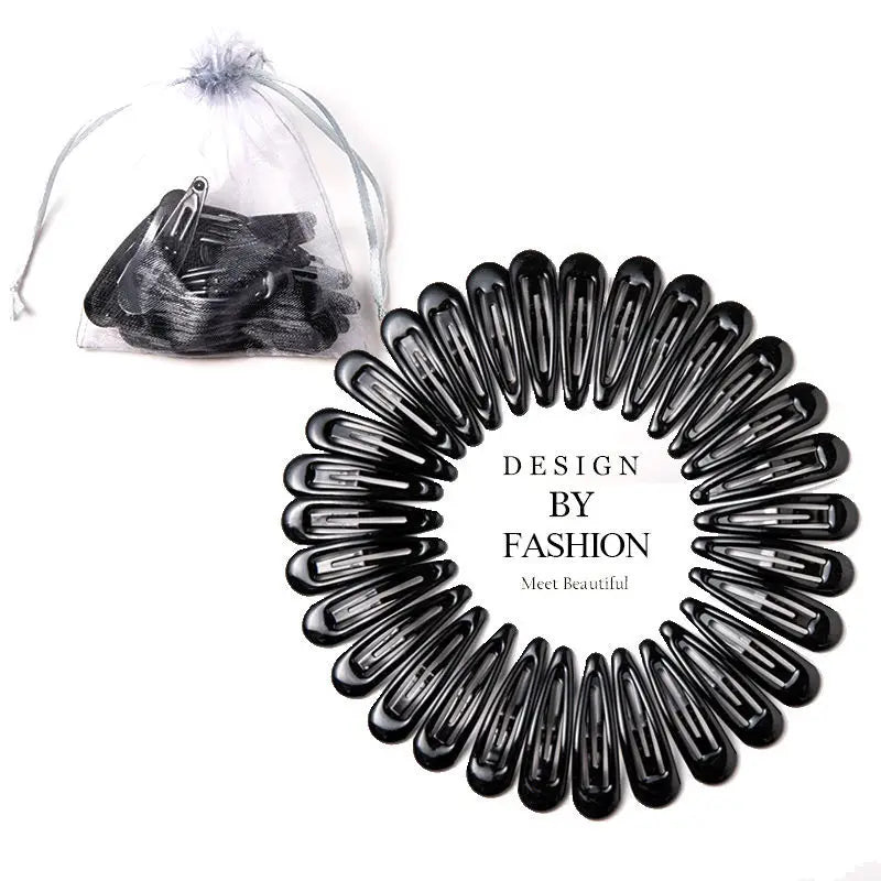 40PCS to 10PCS Hair Clips Girls Cute Candy color Hair Accessories Candy Color Style additional angle