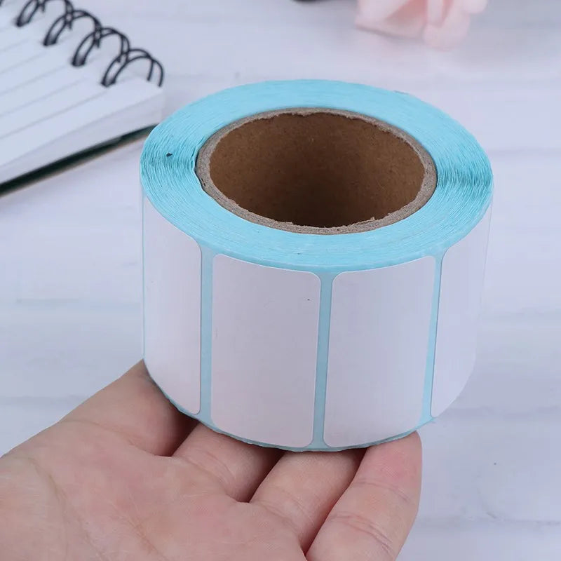 700pcs/Roll Adhesive Thermal Labels for Price Labeling | Direct Print detail view
