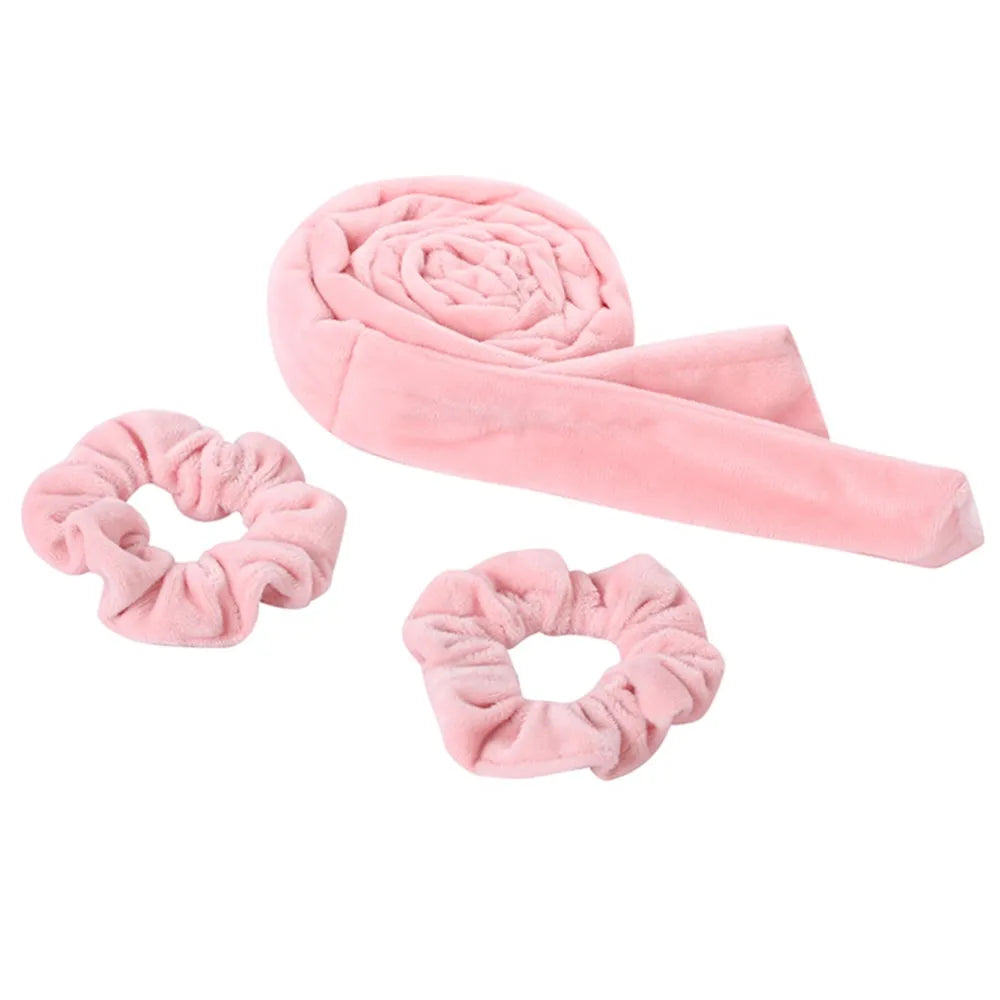 Heatless Curling Rod Headband No Heat Hair Curler Soft Lazy Hair Rollers Sleeping Cur lifestyle view