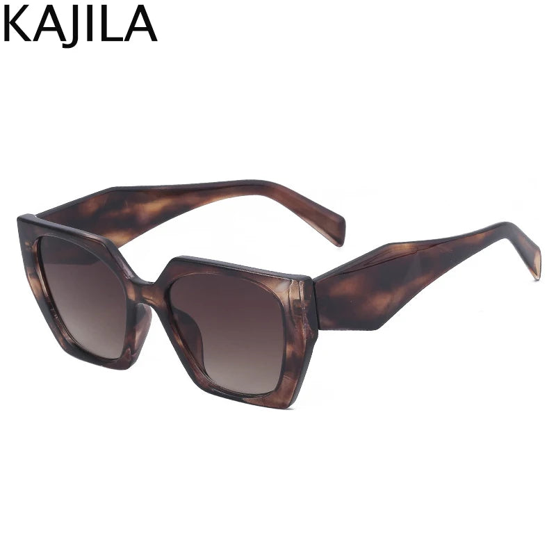 Cat Eye UV400 Square Punk Sunglasses detail view