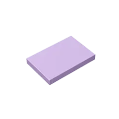 Gobricks GDS-1039 Tile 2 x 3 | Compatible Building Brick for Creative DIY Projects close-up view