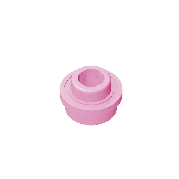 Gobricks GDS-603 PL.ROUND 1X1 W. THROUGHG. HOLE | Compatible Building Brick detail view