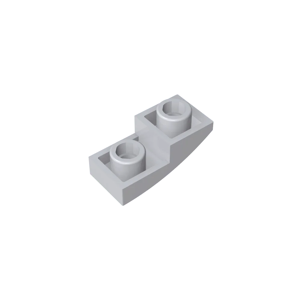 Gobricks GDS-795 Slope, Curved 2 x 1 Inverted | Compatible Building Block for DIY Pro lifestyle view