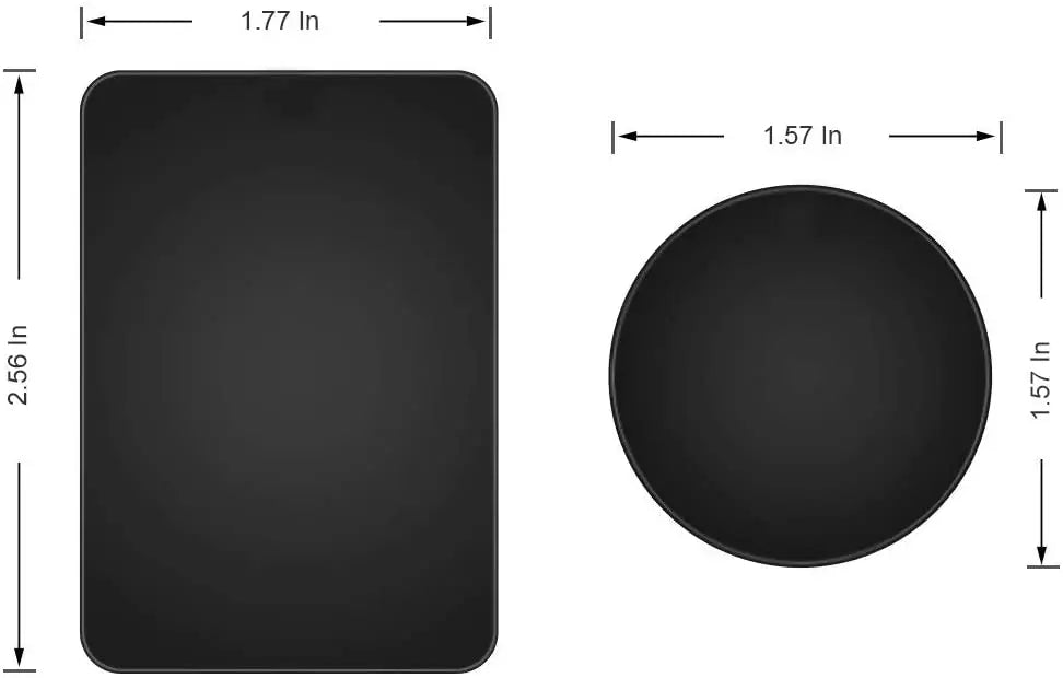 5pcs/Set Metal Disk Plate for Magnetic Phone Holder Black Iron Sheet Disk Sticker Car Phone Magnet Stand Accessories for car