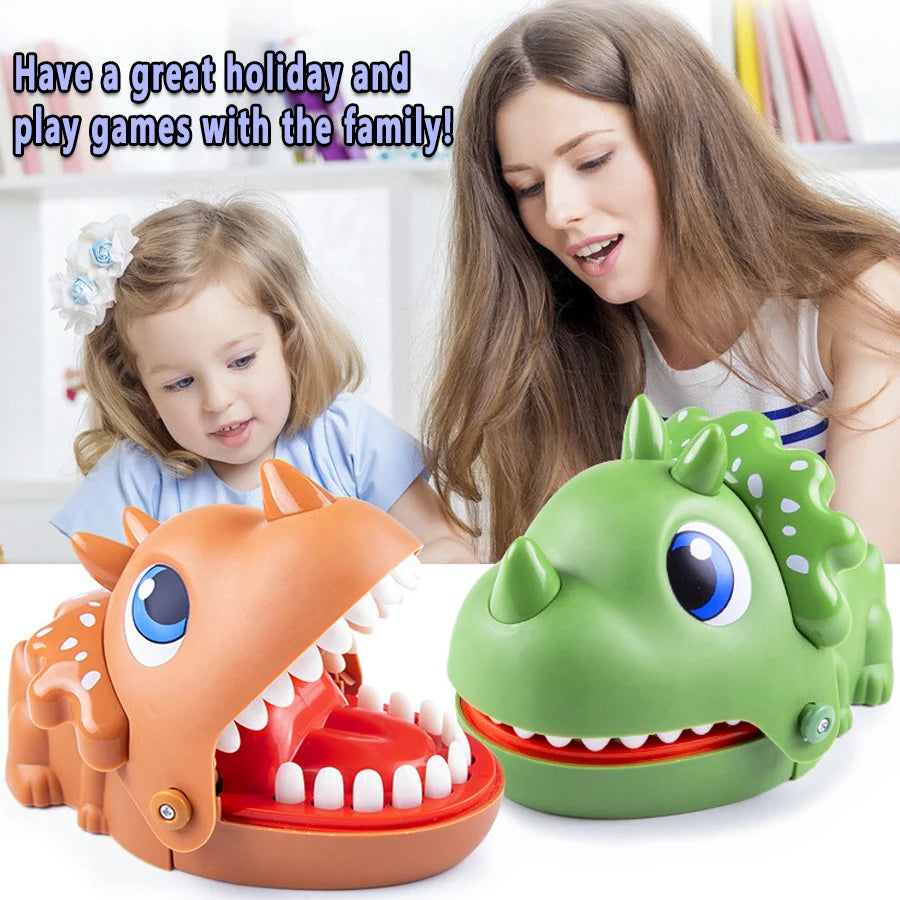 Triceratops Game Toys Biting Finger Big Mouth Crocodile Dinosaur Toy Biting Hand Shar alternate view