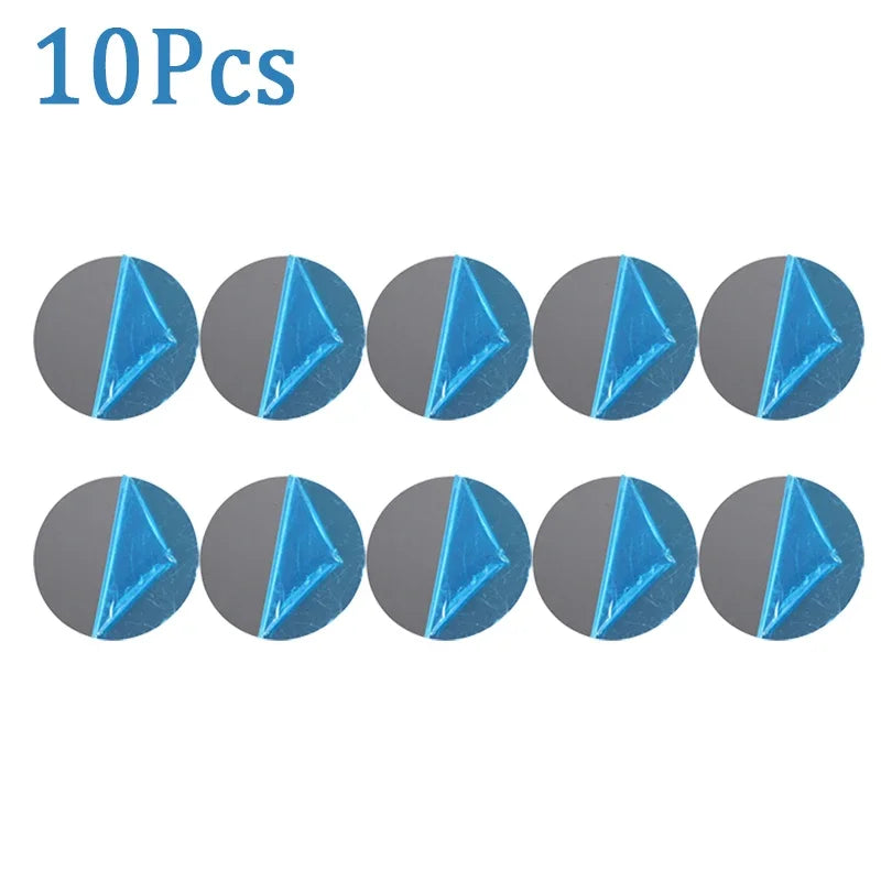 1-20pcs Metal Plates Iron Sheet Sticker for Car Magnetic Phone Holder Phone Back Past lifestyle view
