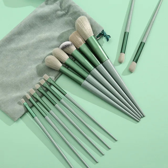 13 PCS Makeup Brushes Set Eye Shadow Foundation Women Cosmetic Brush Eyeshadow Blush alternate view