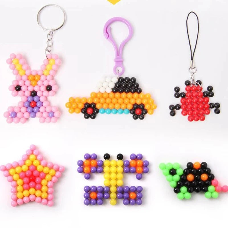 500Pcs Plastic bag packag 30 Colors 5mm perlen Water Beads Spray aqua Magic beads Educat detail view