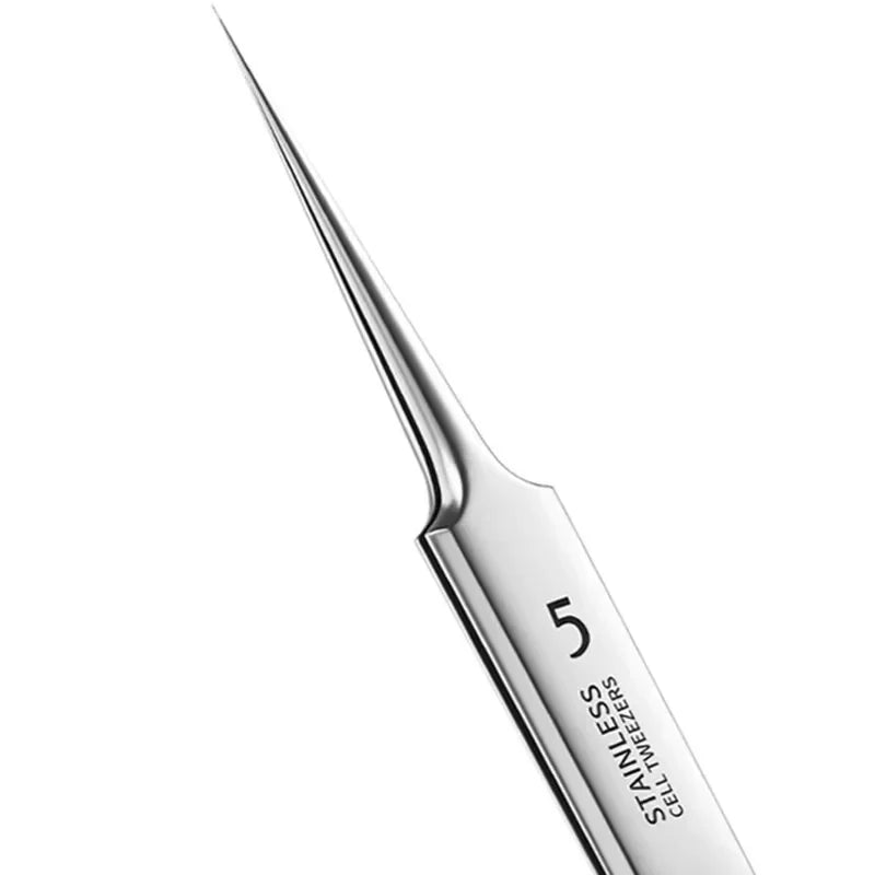 Ultra-Fine Blackhead Remover Tweezers | Precision Acne Extraction Tool additional angle