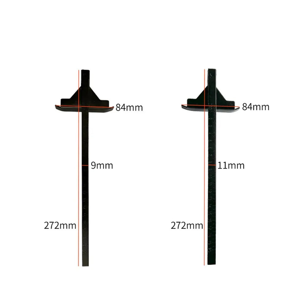 Circular Saw Guide Edge Guide With Scale | Precision Cutting Tool for Cordless Saws detail view