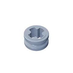 Gobricks GDS-616 Technical Bush 1/2 Smooth Building Blocks | Compatible with Lego 32123 detail view