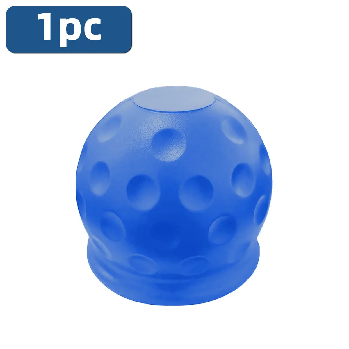 Rubber Trailer Hitch Ball Cover Dustproof Anti Rust close-up view