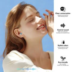 Ear Plugs High Fidelity Concert - Ear Protection for Concerts, Musicians Reusable/Hypo close-up view