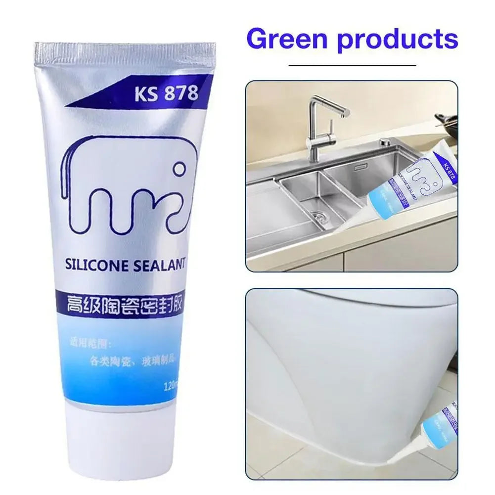 Waterproof Tile Repair Filler | Ceramic Tile Grout and Seam Sealer for Kitchen and additional angle
