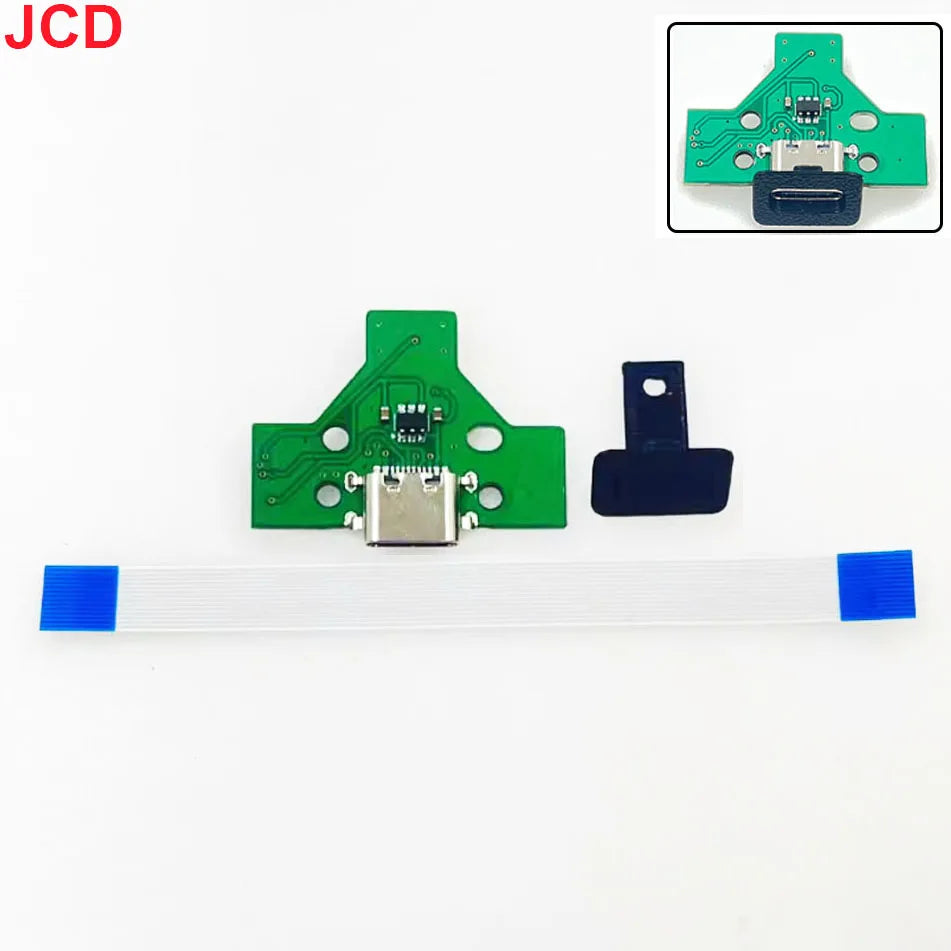 Type-C Charging Port Replacement for PS4 Controller | DIY Repair Part close-up view