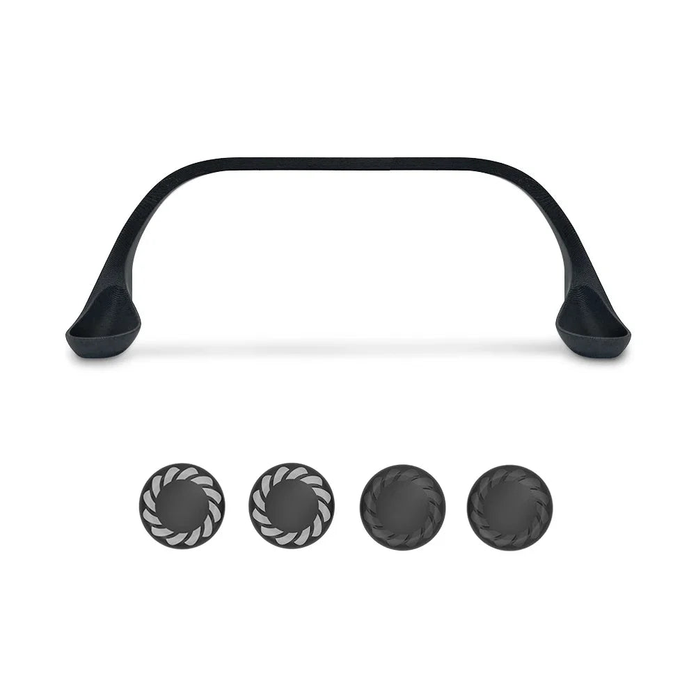 Data Frog Controller Stand for PS5 Xbox Series X, Minimalist Gamepad Display Stand, De close-up view