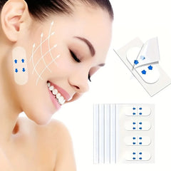 200pcs Lifting Face Stickers | Invisible V-Shape Face Lift Patches for Sagging Skin detail view