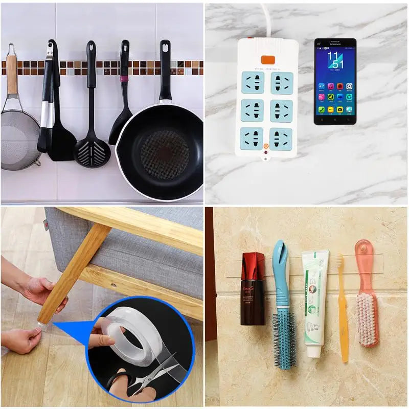 Sided Adhesive Monster Tape Home Appliance Waterproof Wall Stickers Home Improvement R close-up view