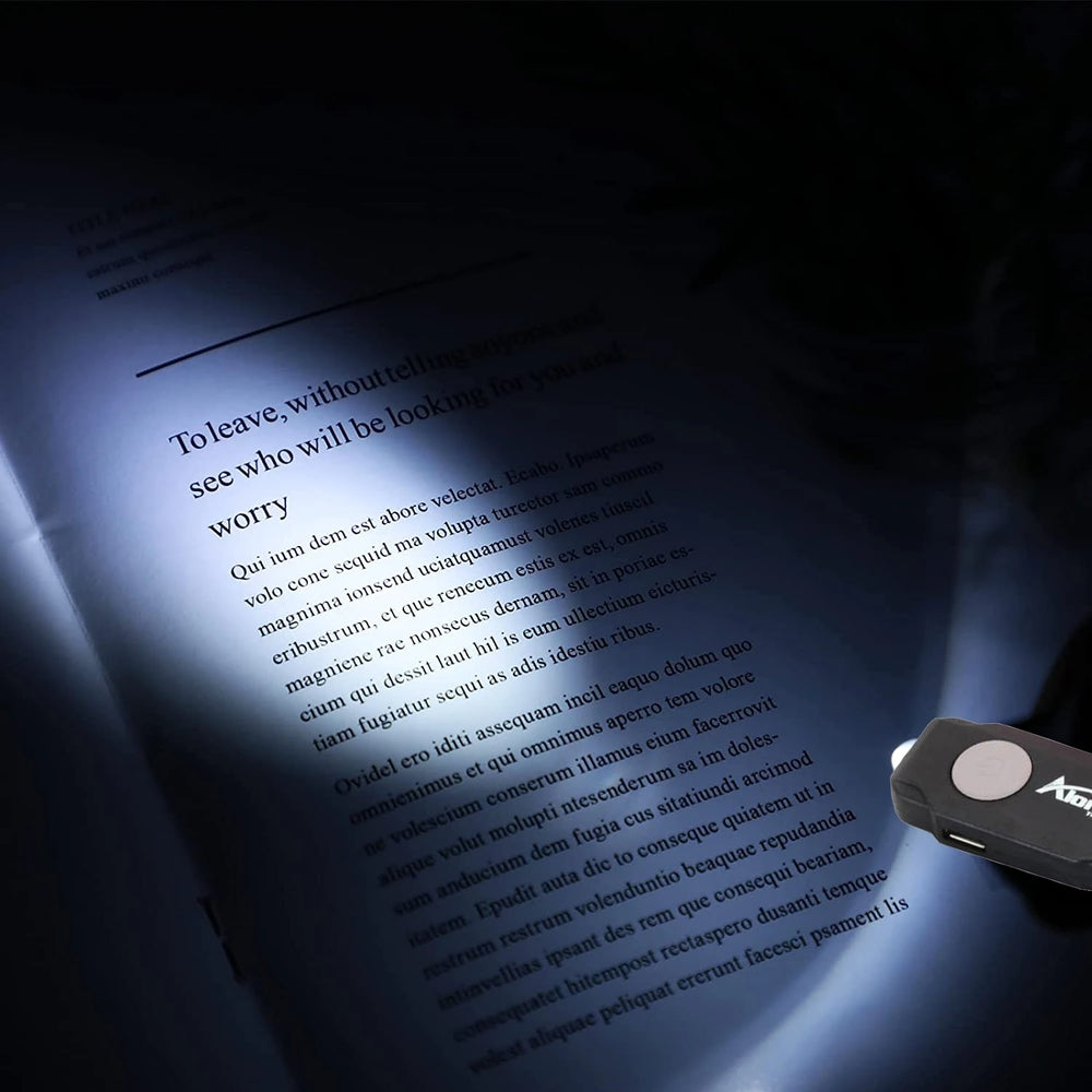 Mini LED Keychain Light | USB Rechargeable Compact Flashlight additional angle