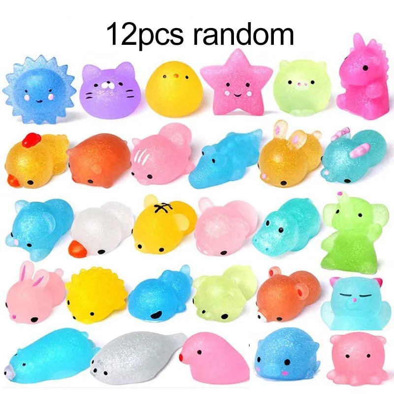 Cute Squishy Fidget Toy | Kawaii Mochi Cat Stress Reliever for Kids and Adults alternate view