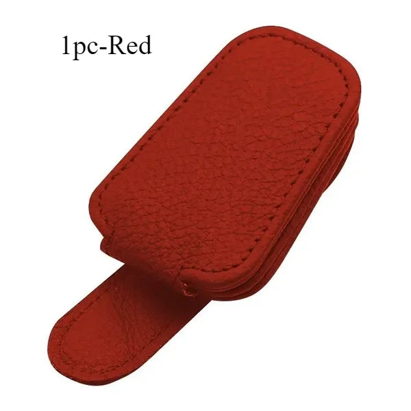 Visor Glasses Case Holder Sunglasses Clip Ticket Card Clip Portable Clip lifestyle view