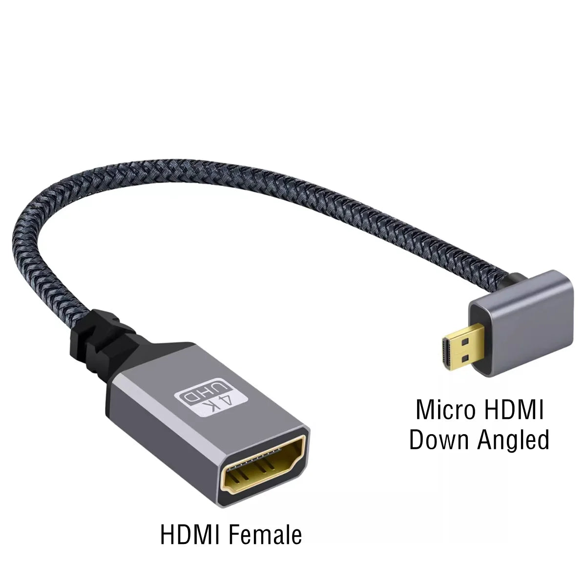 4K 60Hz HDMI-Compatible Extension Cable | Male to Female Adapter for Micro/Mini HDMI lifestyle view