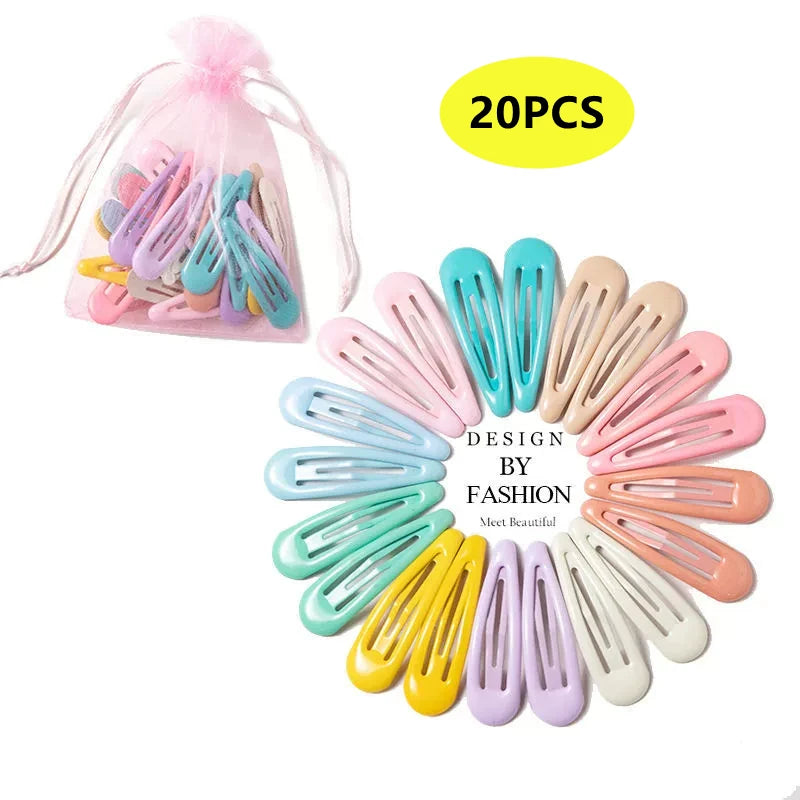 40PCS to 10PCS Hair Clips Girls Cute Candy color Hair Accessories Candy Color Style H alternate view