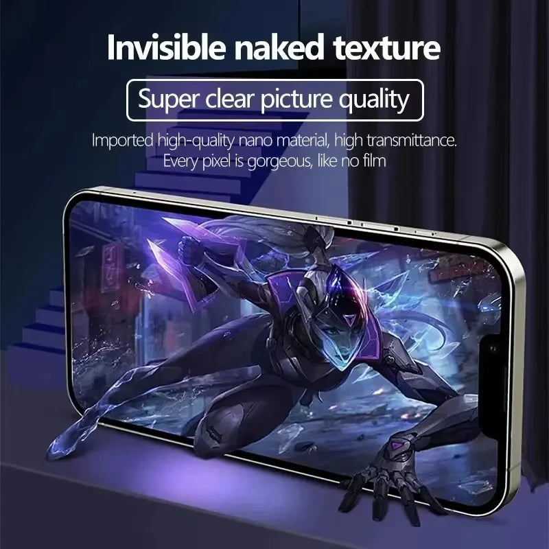 Soft Hydrogel Film Screen Protector | Multi-Device Compatible additional angle