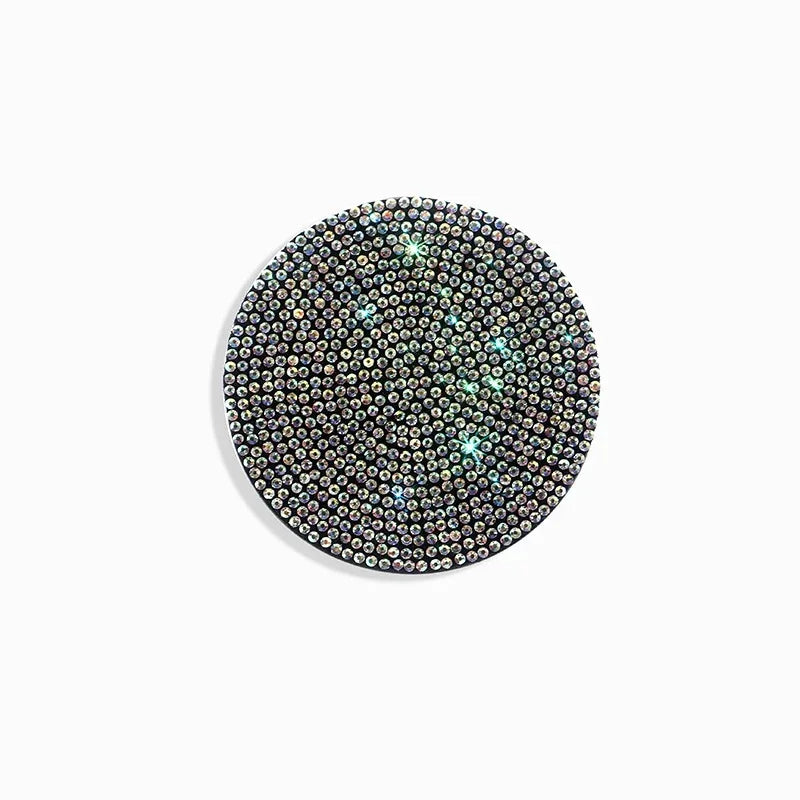 Car Seat Back Hook Pad Hanger Rhinestone Storage Hanger Universal Auto Headrest Mou additional angle