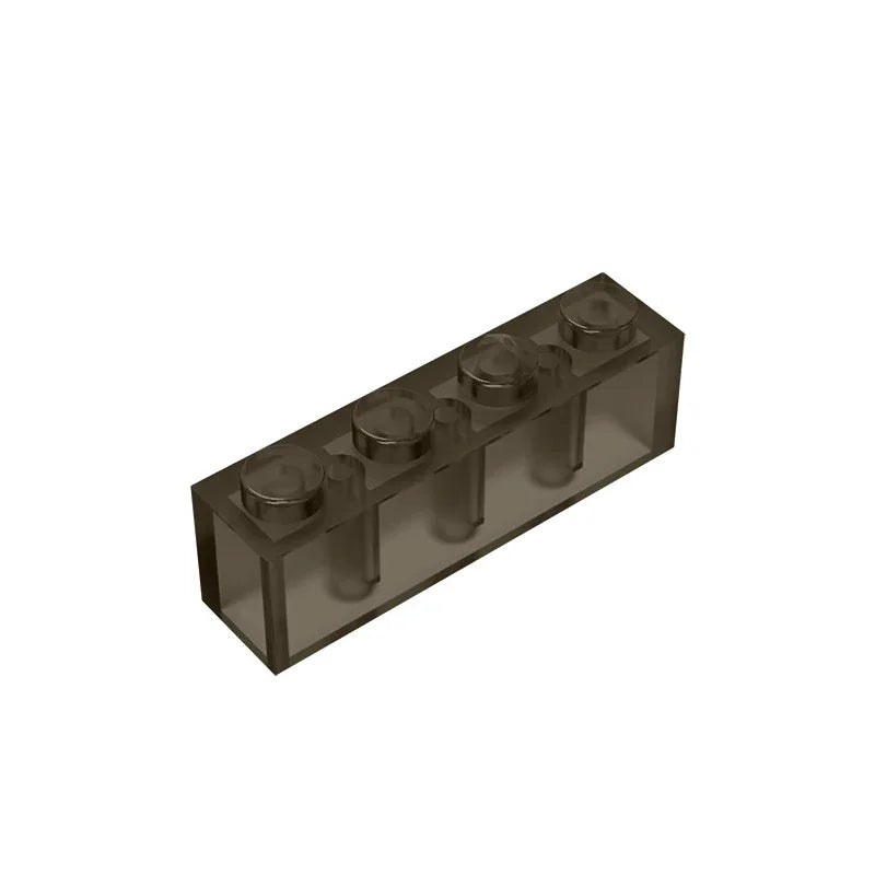 Gobricks GDS-534 Brick 1 x 4 without Bottom Tubes | Compatible Building Block Set alternate view