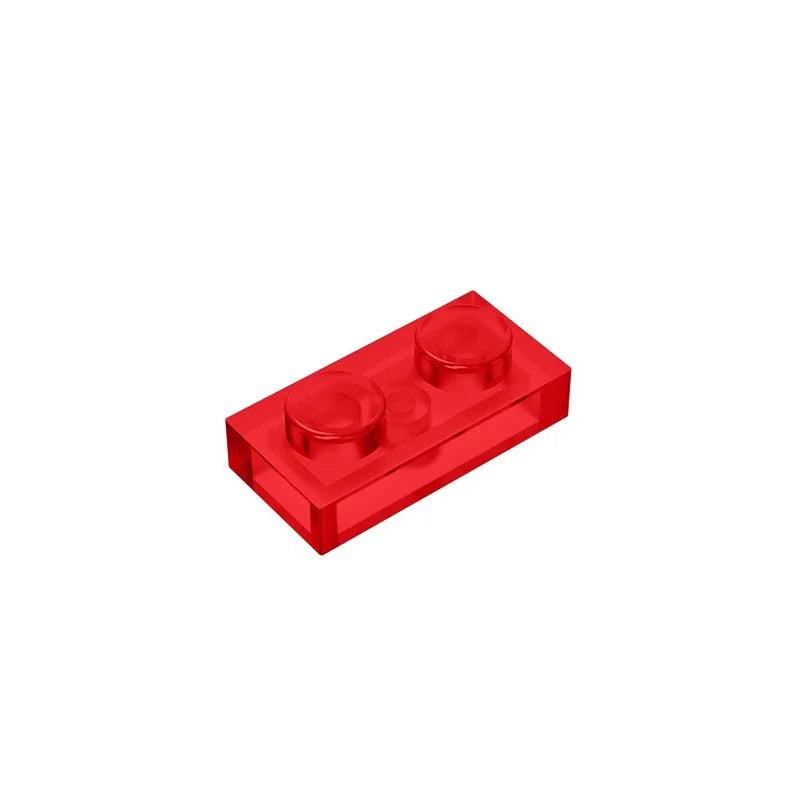 Gobricks GDS-502 Plate 1 x 2 Compatible Building Blocks | 6225 Pieces for DIY Creatio alternate view